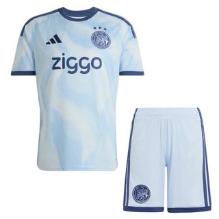 Camisa AFC Ajax Criança Third Azul Branco 2026/2027 Camisa AFC Ajax Criança Third Azul Branco 2026/2027