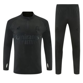 Conjunto Fato De Treino Real Madrid Preto 2026/2027 Conjunto Fato De Treino Real Madrid Preto 2026/2027