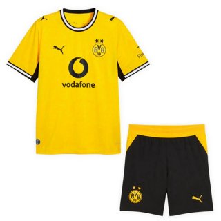 Camisa Dortmund BVB Criança Home Amarelo 2026/2027 Camisa Dortmund BVB Criança Home Amarelo 2026/2027