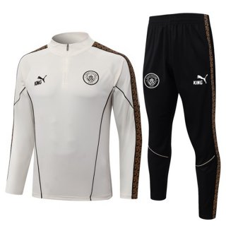Conjunto Fato De Treino Manchester City Branco 2026/2027 Conjunto Fato De Treino Manchester City Branco 2026/2027