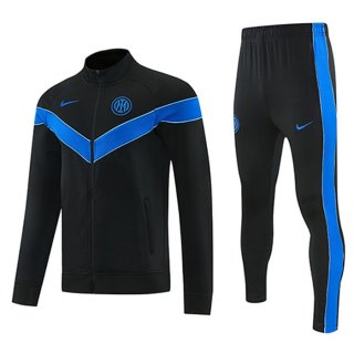 Fato De Treino - Jaqueta Inter Milan Preto/Azul 2026/2027 Fato De Treino - Jaqueta Inter Milan Preto/Azul 2026/2027